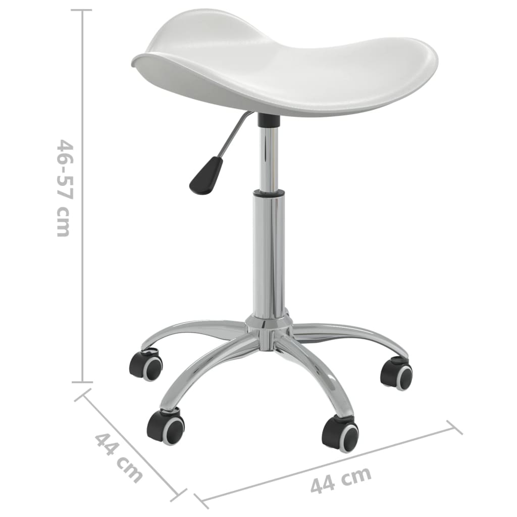 Silla De Comedor Giratoria Cuero Sintético