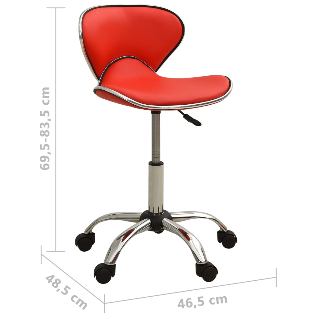 Silla De Oficina De Cuero Sintético