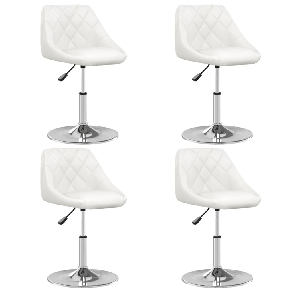 Sillas De Comedor 2 Unidades Cuero Sintético