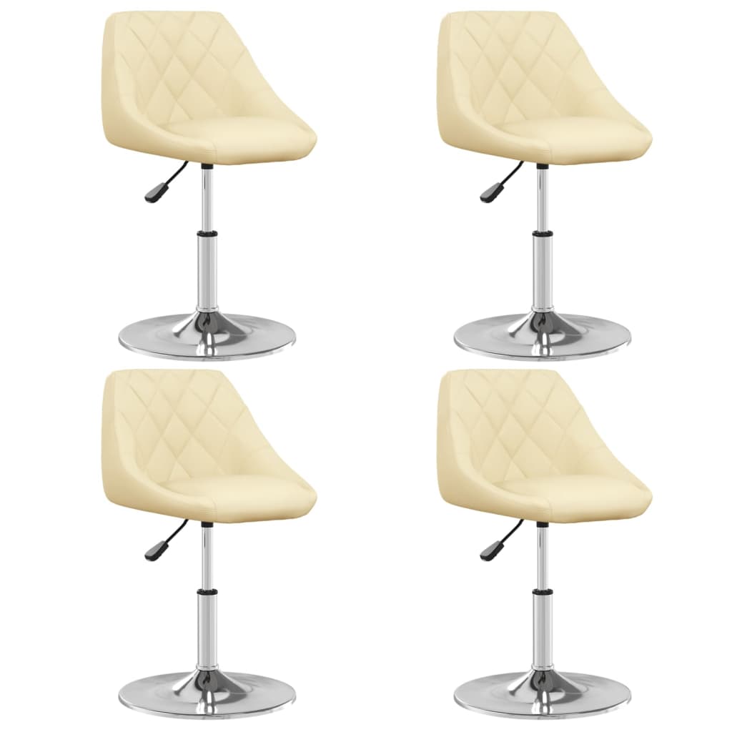Sillas De Comedor 2 Unidades Cuero Sintético