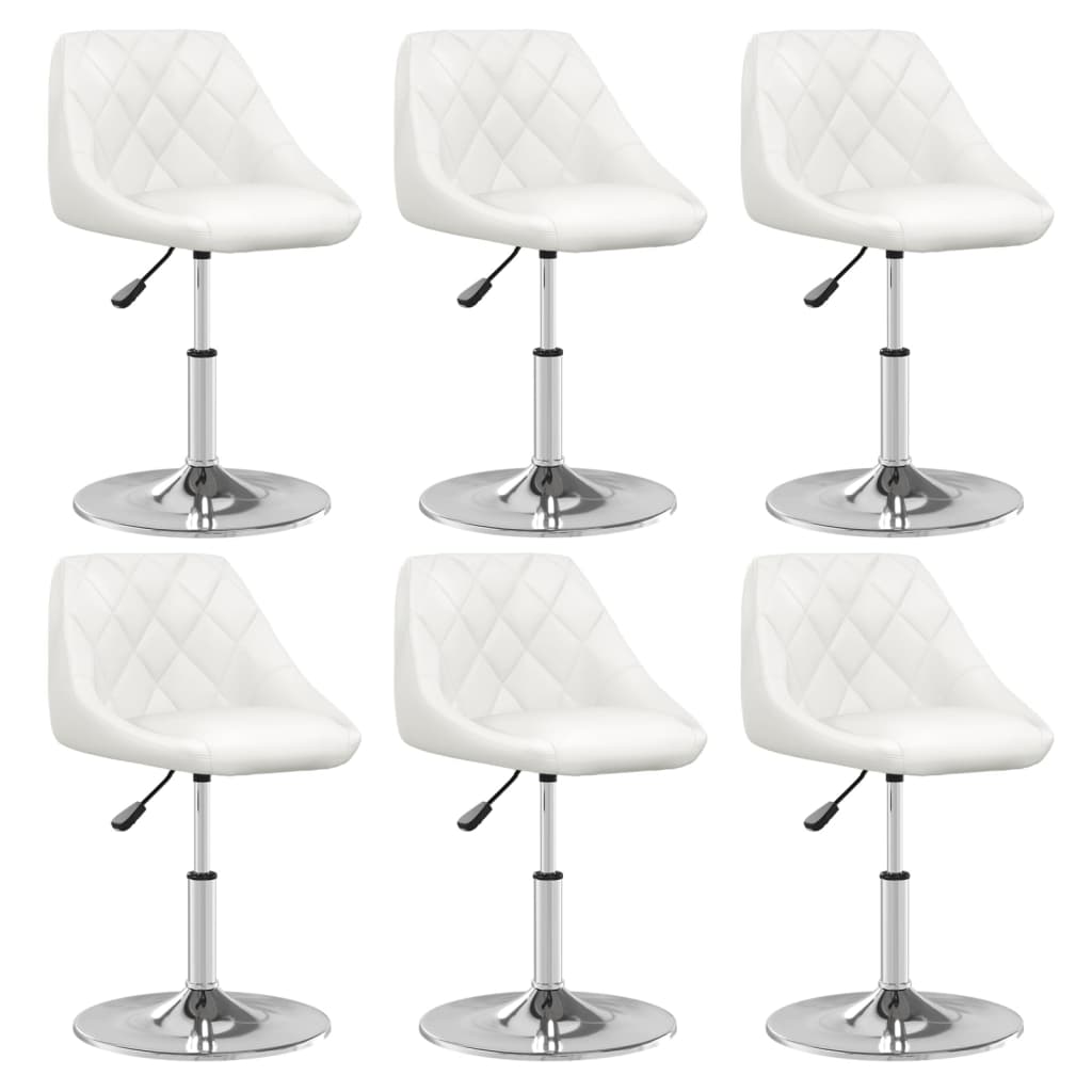 Sillas De Comedor 2 Unidades Cuero Sintético