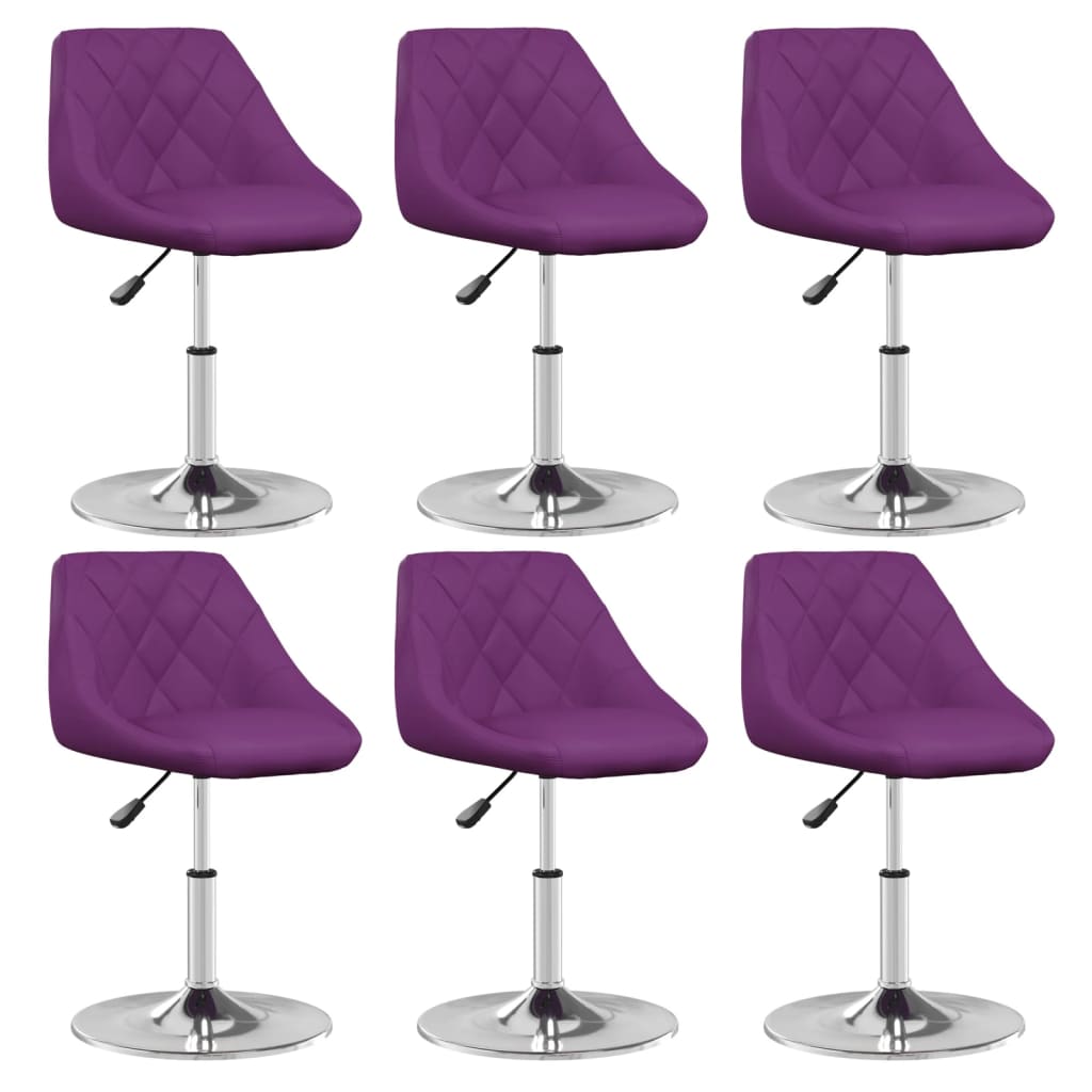Sillas De Comedor 2 Unidades Cuero Sintético