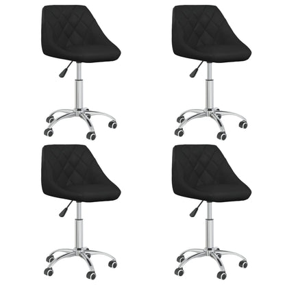 Silla De Comedor Giratoria Cuero Sintético
