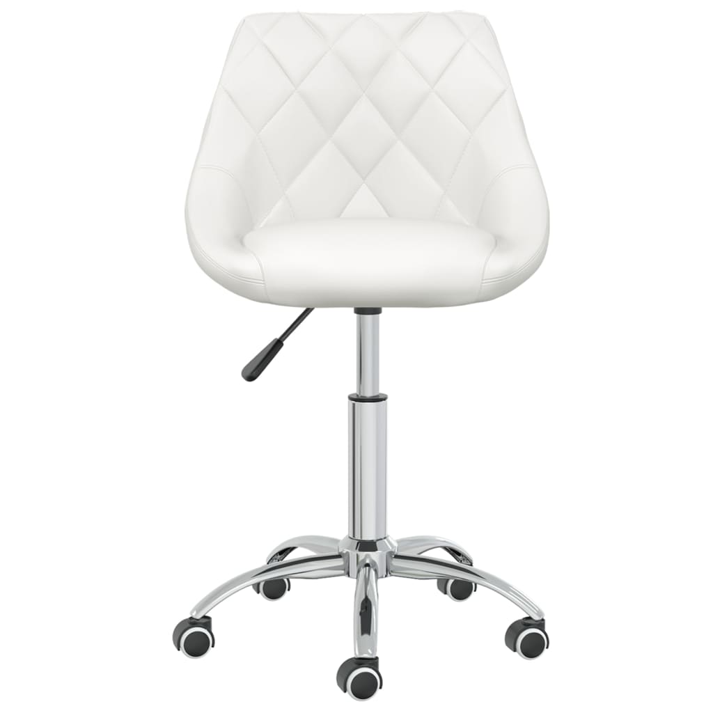 Silla De Comedor Giratoria Cuero Sintético