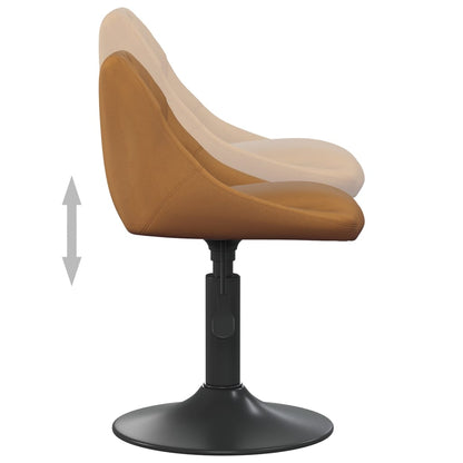 Sillas De Comedor Giratorias 4 Unidades Terciopelo