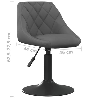 Sillas De Comedor Giratorias 4 Unidades Terciopelo
