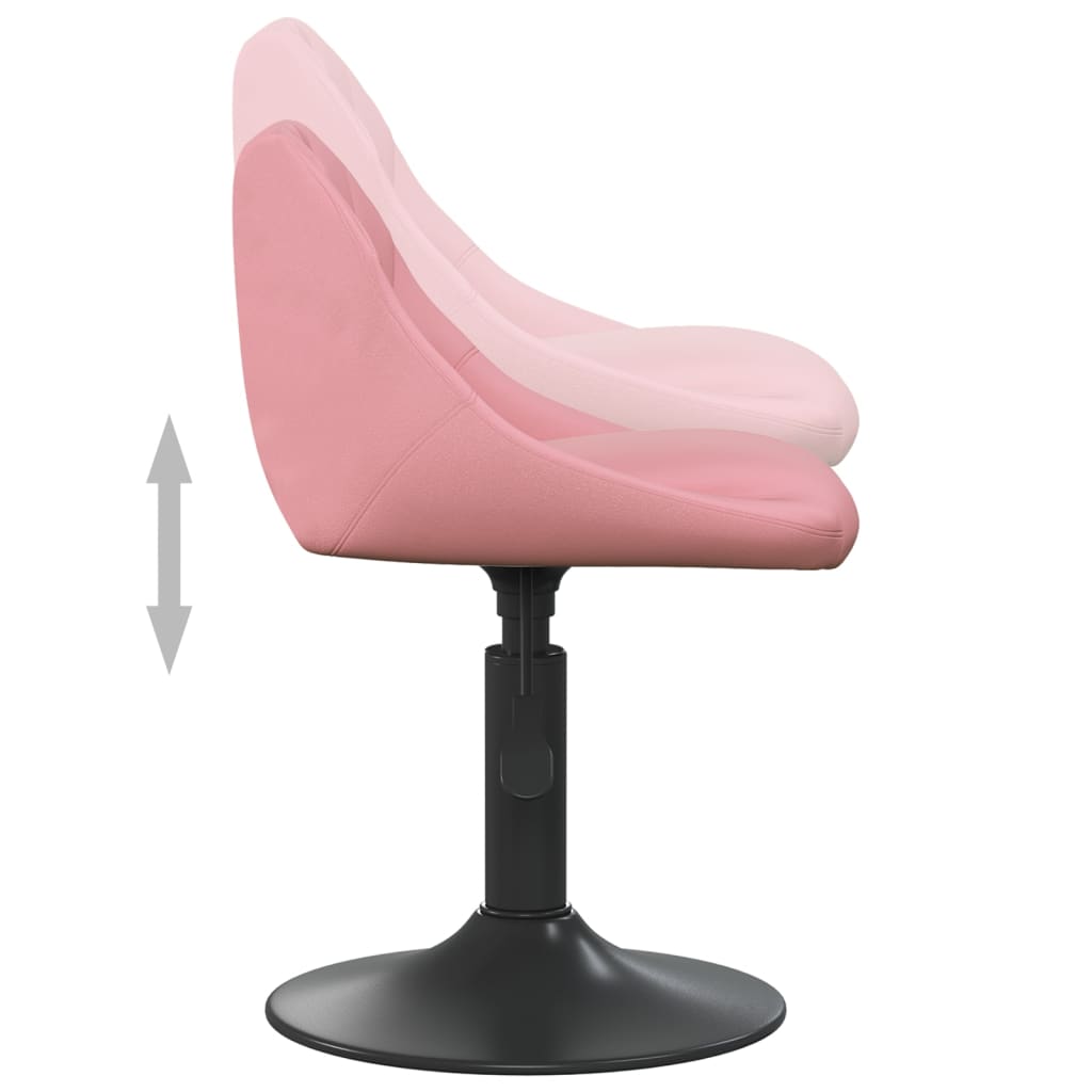 Silla De Comedor Giratoria 6 Uds Terciopelo