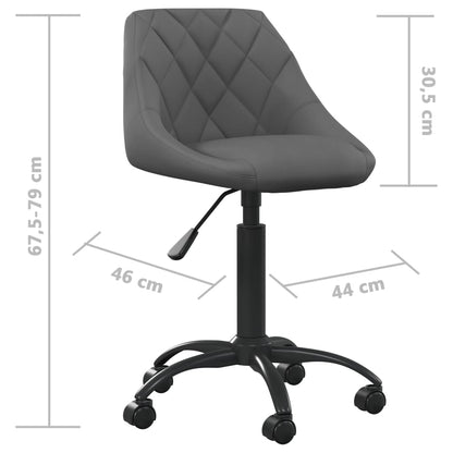 Silla De Oficina De Terciopelo