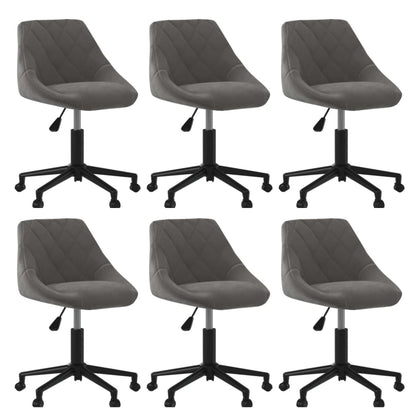 Silla De Comedor Giratoria De Terciopelo