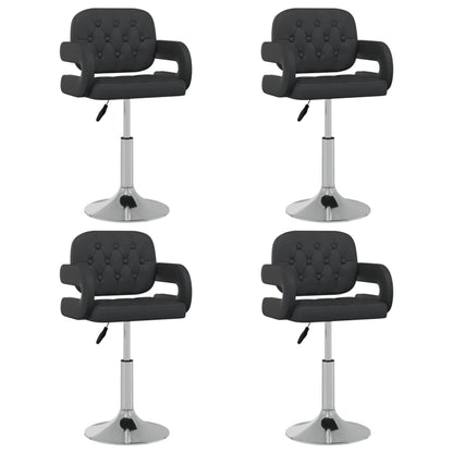Sillas De Comedor Giratorias 4 Unidades Cuero Sintético