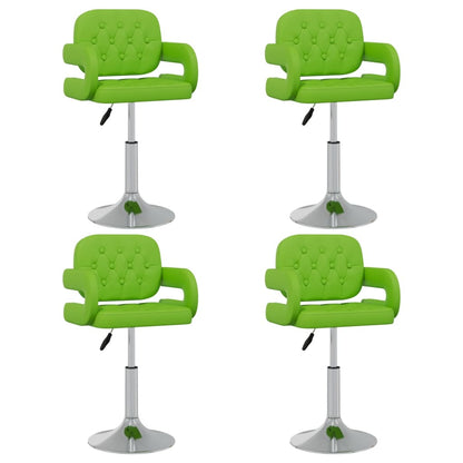 Sillas De Comedor Giratorias 4 Unidades Cuero Sintético