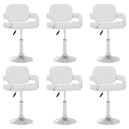 Sillas De Comedor Giratorias 4 Unidades Cuero Sintético