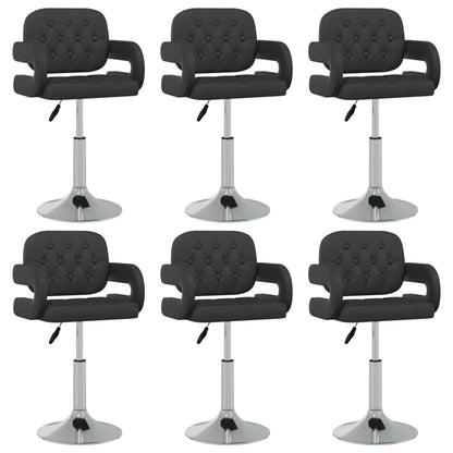 Sillas De Comedor Giratorias 4 Unidades Cuero Sintético