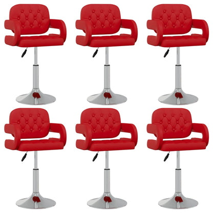 Sillas De Comedor Giratorias 4 Unidades Cuero Sintético