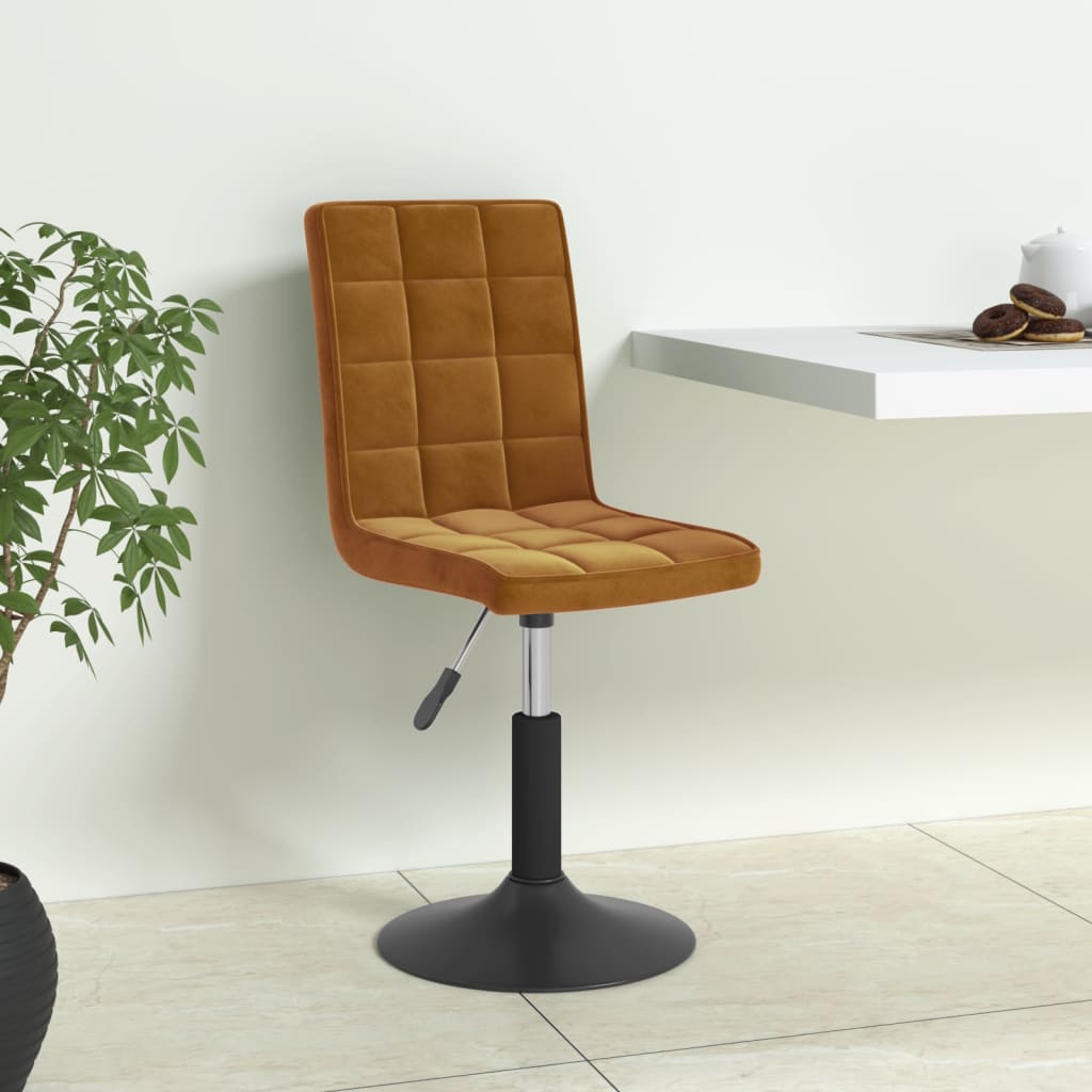 Sillas De Comedor Giratorias 2 Uds Terciopelo
