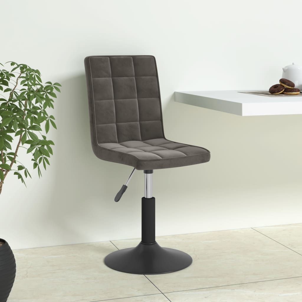 Sillas De Comedor Giratorias 2 Uds Terciopelo