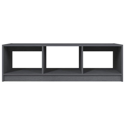 Mesa De Centro De Madera Maciza De Pino 110X50X34 Cm