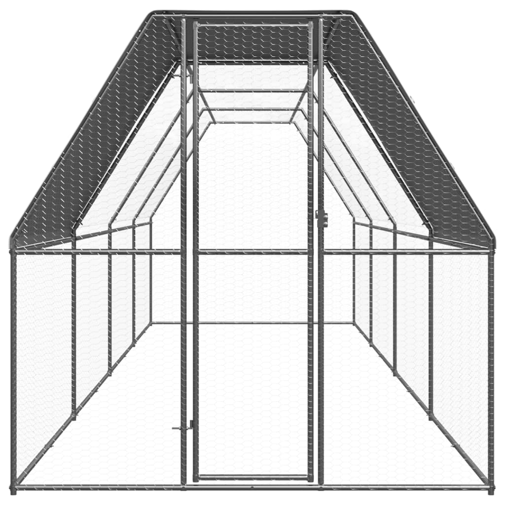 Jaula Gallinero De Exterior De Acero Galvanizado