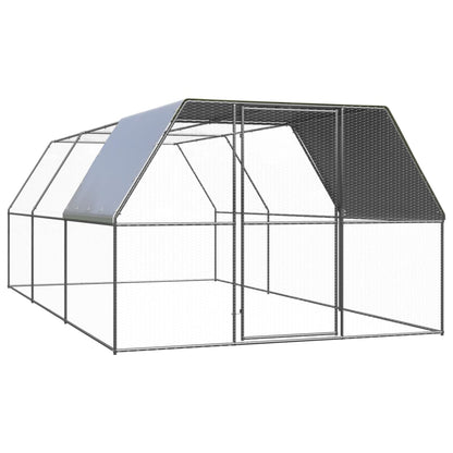 Jaula Gallinero De Exterior De Acero Galvanizado