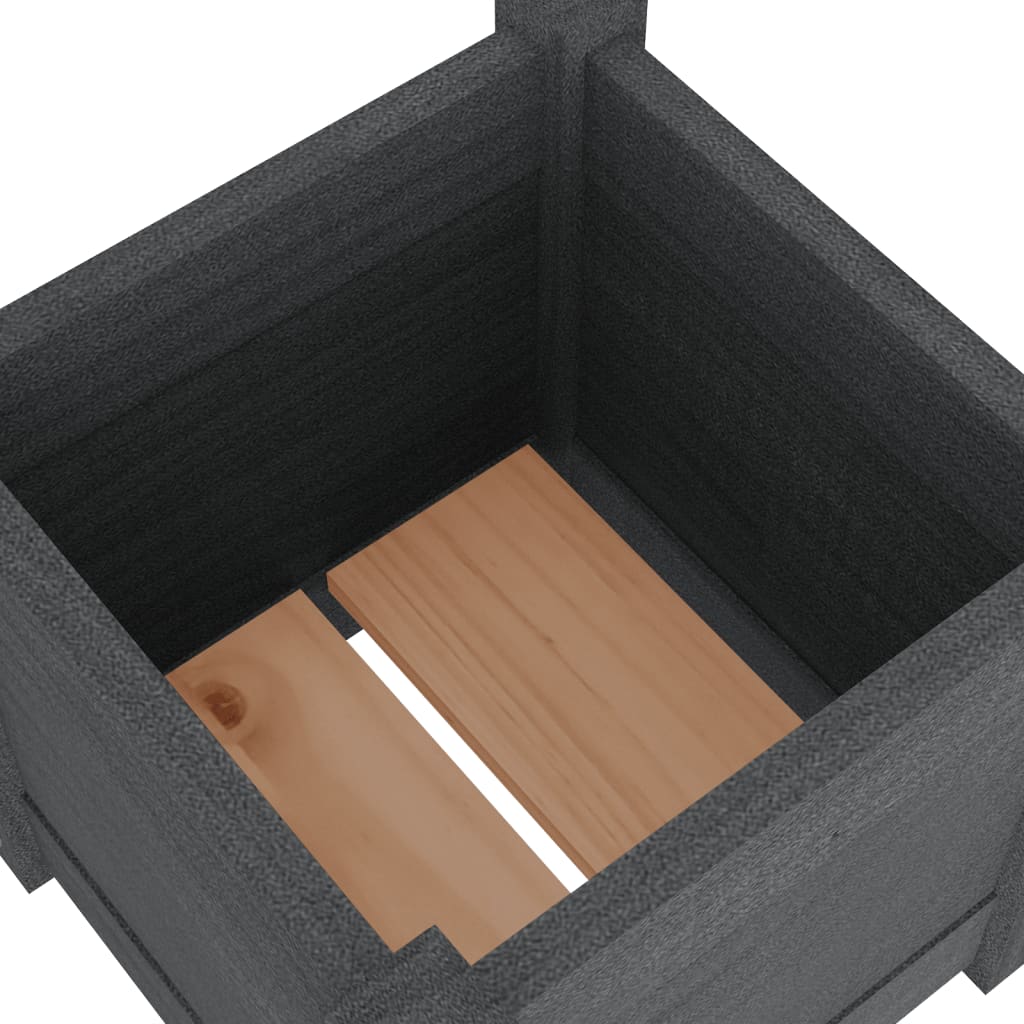 Jardineras 2 Uds Madera Maciza De Pino 31X31X31 Cm