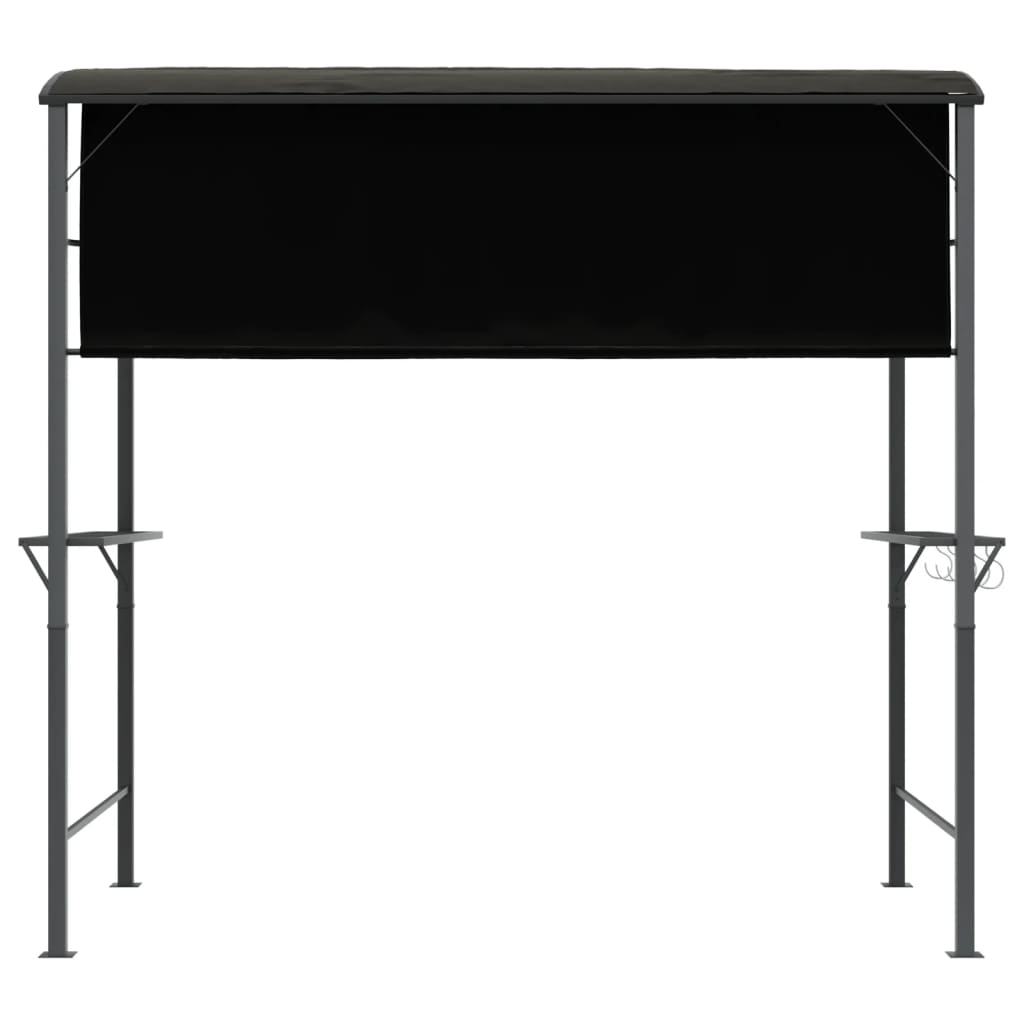 Cenador Con Tejado Gris 220X110X200 Cm