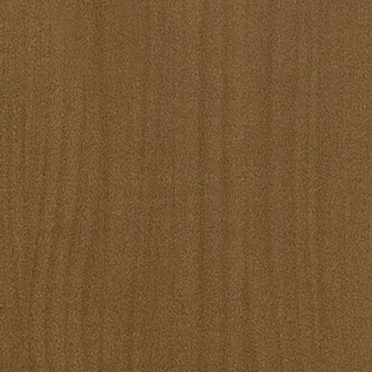 Jardineras 2 Uds Madera Maciza De Pino 31X31X70 Cm