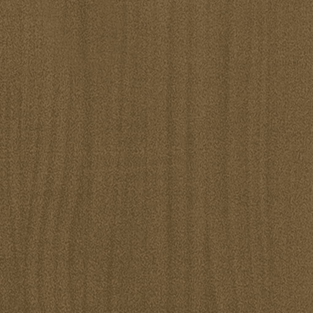 Jardineras 2 Uds Madera Maciza De Pino 50X50X70 Cm