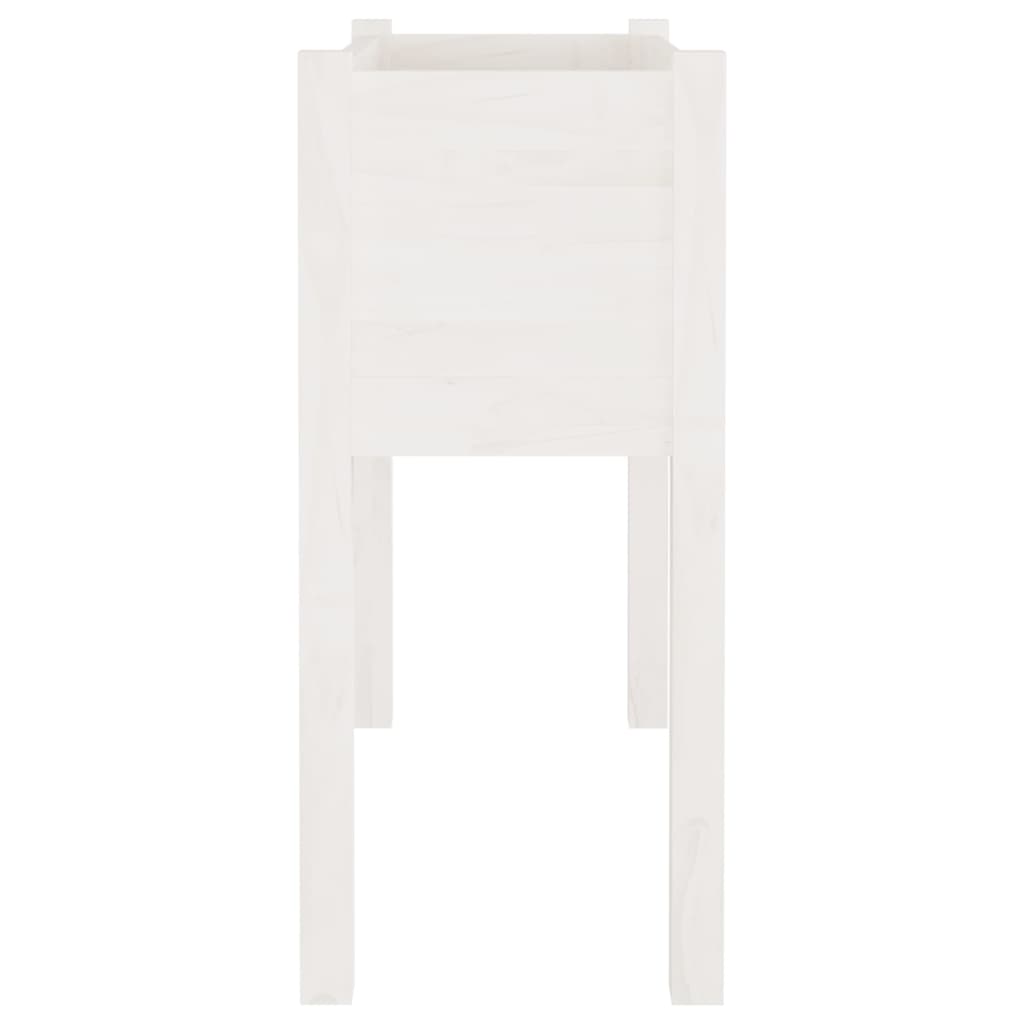 Jardineras 2 Uds Madera Maciza De Pino 70X31X70 Cm