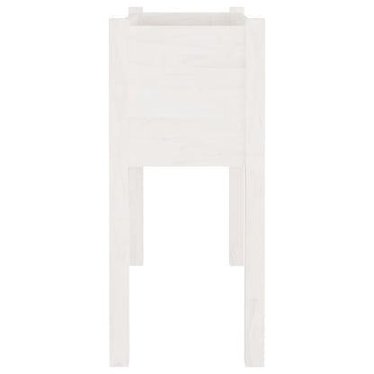Jardineras 2 Uds Madera Maciza De Pino 70X31X70 Cm