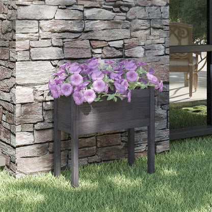 Jardineras 2 Uds Madera Maciza De Pino 70X31X70 Cm