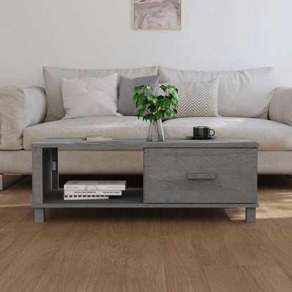 Mesa De Centro Hamar Madera Maciza Pino 100X55X35Cm