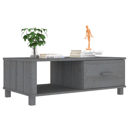 Mesa De Centro Hamar Madera Maciza Pino 100X55X35Cm