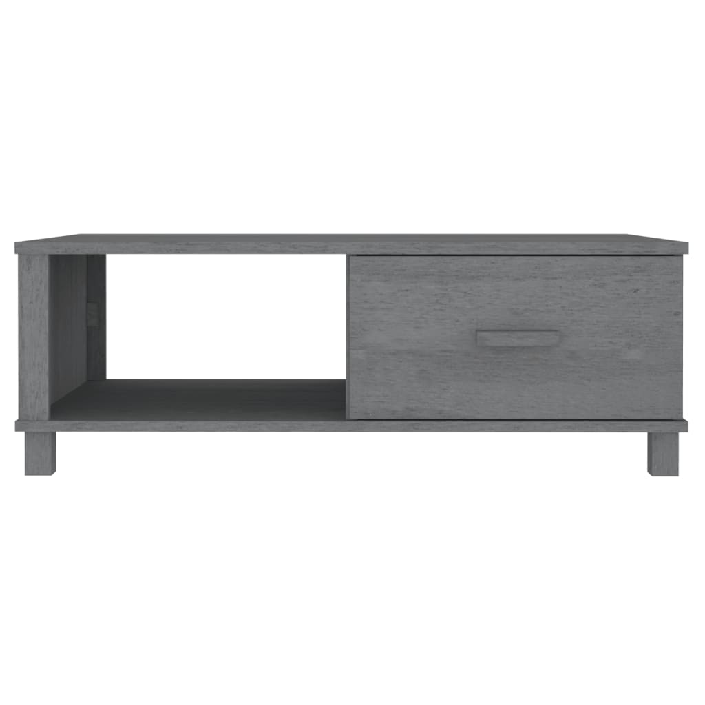 Mesa De Centro Hamar Madera Maciza Pino 100X55X35Cm