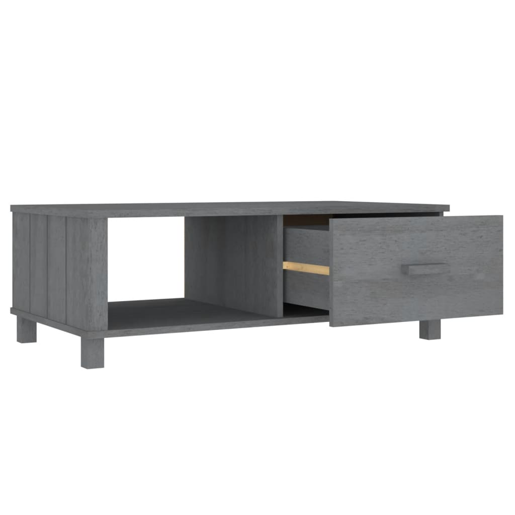 Mesa De Centro Hamar Madera Maciza Pino 100X55X35Cm