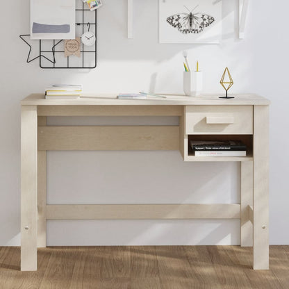Escritorio Hamar Madera Maciza Pino 110X40X75 Cm