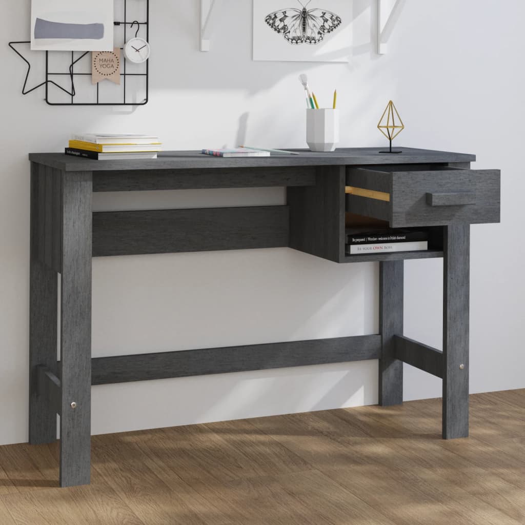 Escritorio Hamar Madera Maciza Pino 110X40X75 Cm