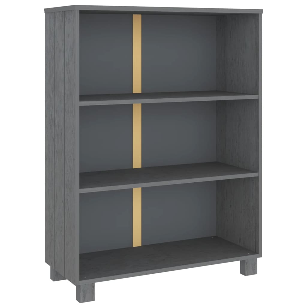 Estantería Hamar Madera Maciza Pino 85X35X112 Cm