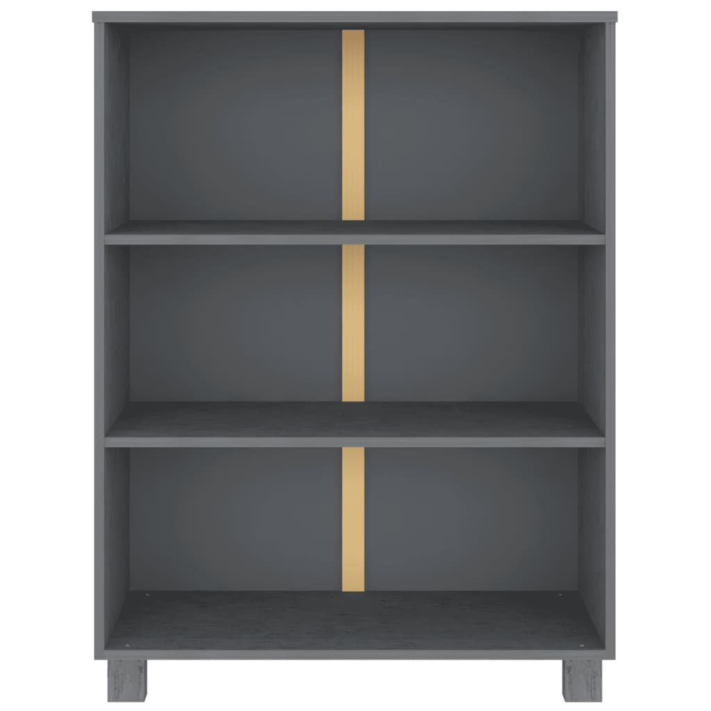 Estantería Hamar Madera Maciza Pino 85X35X112 Cm