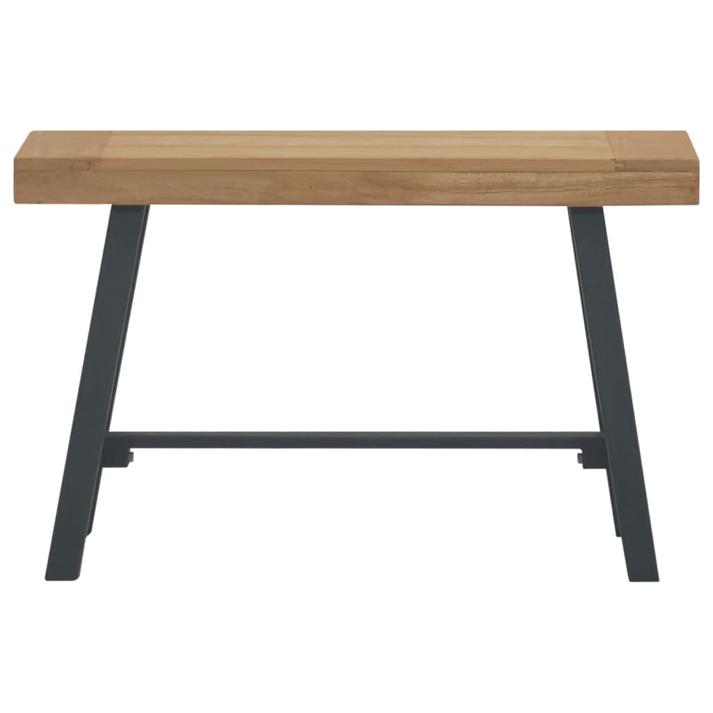 Banco De Madera Maciza De Teca 80 Cm