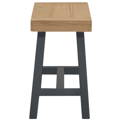 Banco De Madera Maciza De Teca 80 Cm