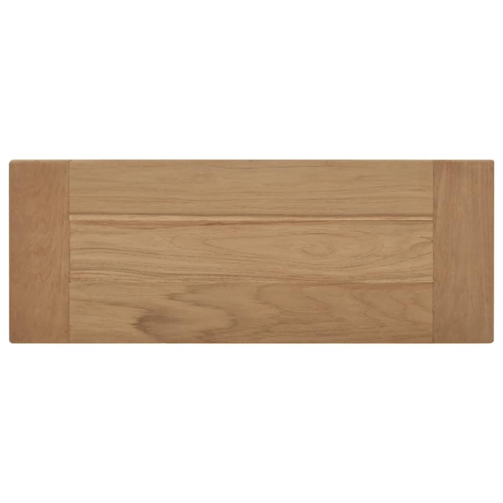 Banco De Madera Maciza De Teca 80 Cm