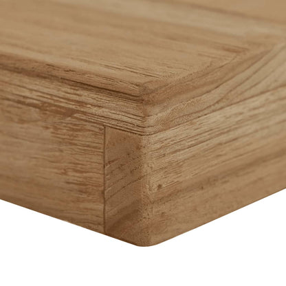 Banco De Madera Maciza De Teca 80 Cm