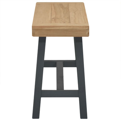 Banco De Madera Maciza De Teca 110 Cm