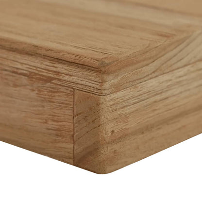 Banco De Madera Maciza De Teca 110 Cm