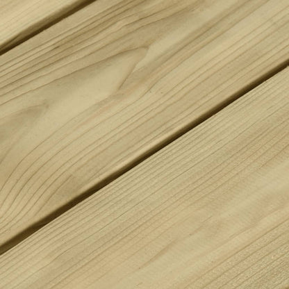 Mesa De Bar De Madera De Pino Impregnada 100X60X110 Cm