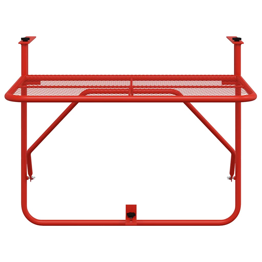 Mesa De Balcón Acero Dorado 60X40 Cm