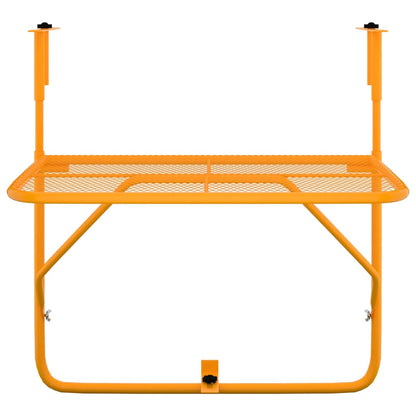 Mesa De Balcón Acero 60X40 Cm