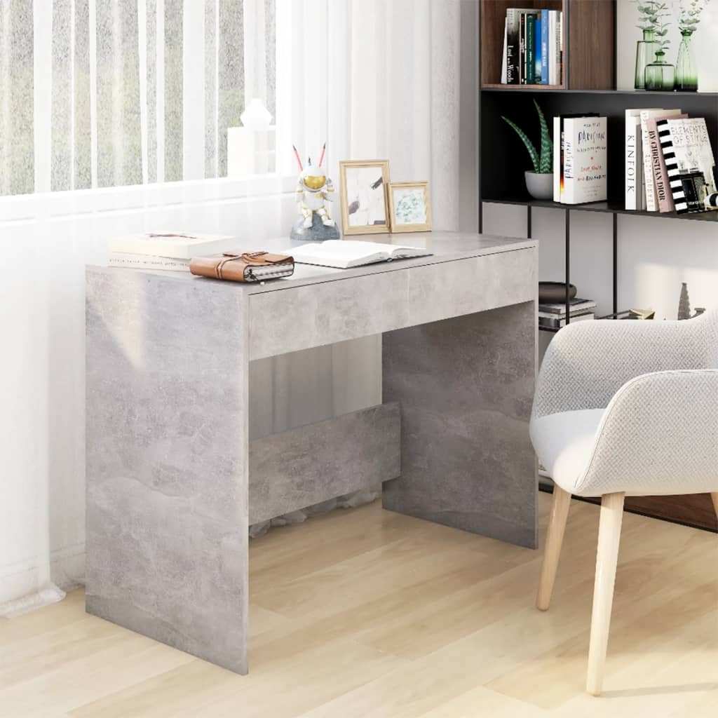 Escritorio De Madera De Ingeniería 101X50X76,5 Cm