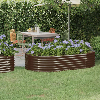 Jardinera Elevada De Acero Galvanizado