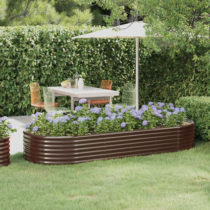 Jardinera Elevada De Acero Galvanizado
